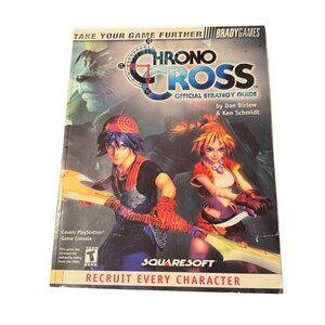 Chrono Cross Official Strategy Guide Bradygames PS1 SquareSoft RPG Walkthrough